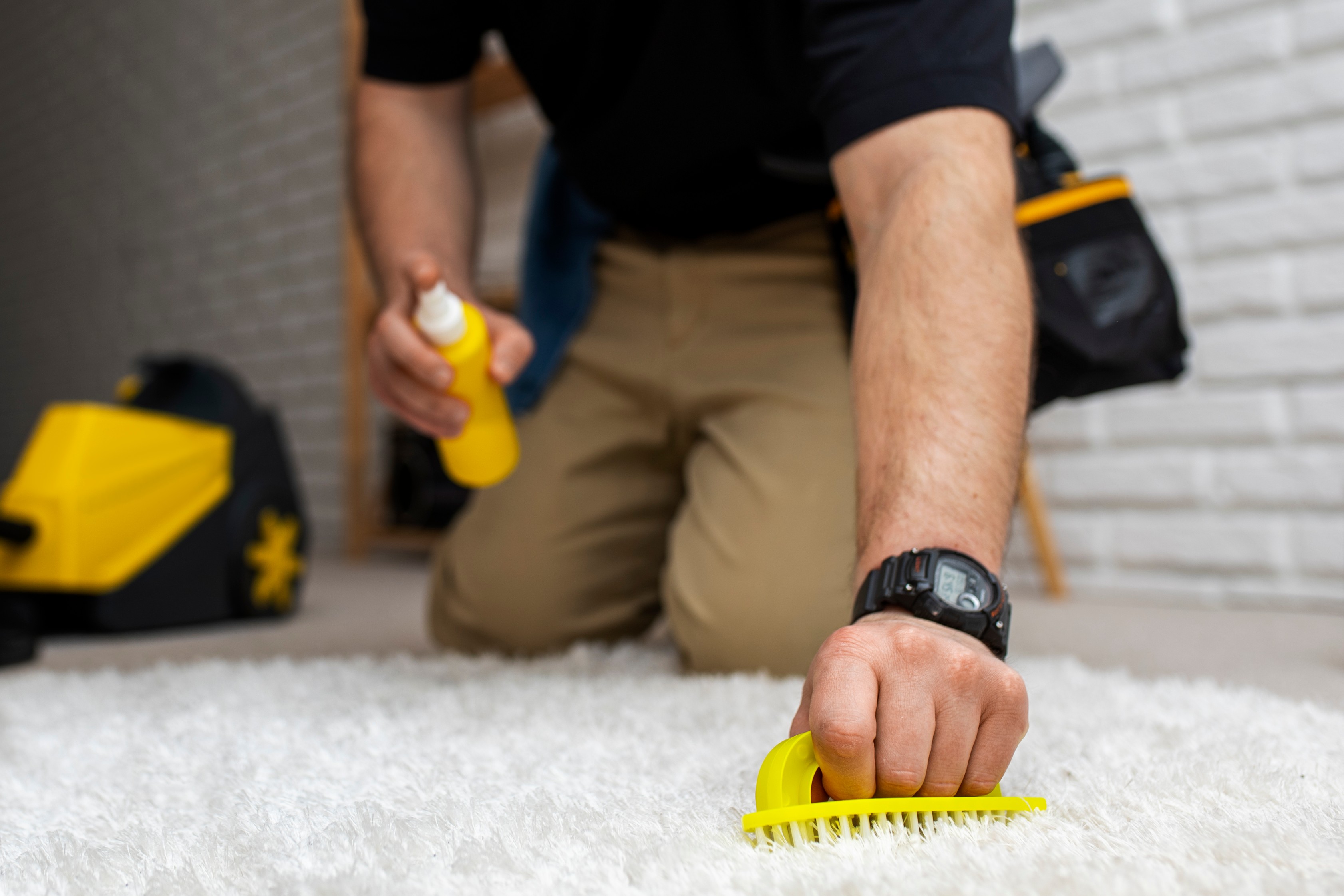 Floor Tile Cleaning